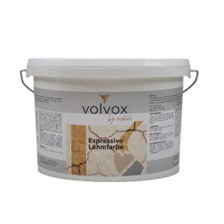 Volvox Lehmfarbe Espressivo elefantengrau 2,5 Liter