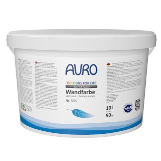 Auro Premium Wand- und Deckenfarbe 555 Farbgruppe 3 - 10 Liter