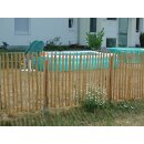 Woodline Staketenzaun Kastanie - Abstand 5cm - 100cm x 10m