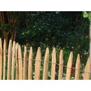 Woodline Staketenzaun Kastanie - Abstand 5cm - 200cm x 5m