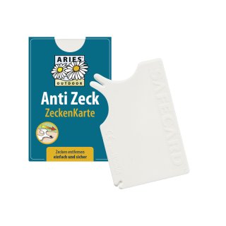 Aries Anti Zeck Zeckenkarte