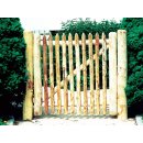 Woodline Gartent&uuml;re montiert B x H 120 x 100cm