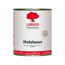 Leinos Holzlasur für innen 261-212 Hellgrau 0,75 Liter