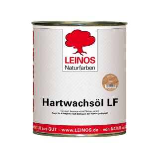 Leinos Hartwachsöl 291.002 lösemittelfrei farblos 0,75 Liter