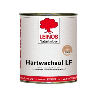 Leinos Hartwachsöl 291.202 lösemittelfrei weiss 0,75 Liter