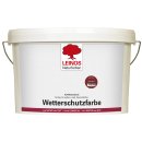 Leinos Wetterschutzfarbe Schwedenrot 855-057...