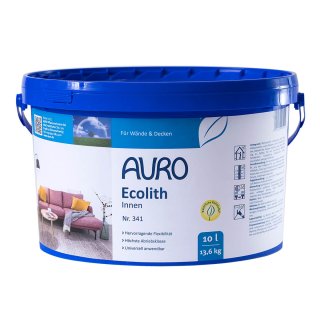 Auro Kalkfarbe Ecolith Innen 341 - 1 Liter