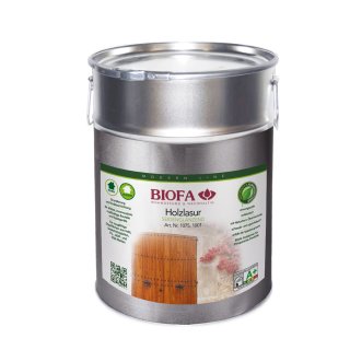 Biofa Holzlasur F-BR 9017 nussbraun 10 Liter