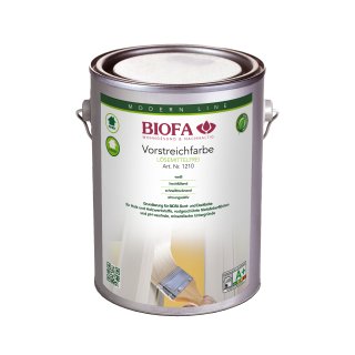 Biofa Vorlack Aqua 1211 lösemittelreduziert 2,5 Liter Vorstreichfarbe