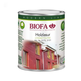 Biofa Holzlasur LMF F-BR 9030 mahagoni 0,375 Liter
