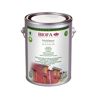 Biofa Holzlasur LMF F-SW 9004  ebenholz 2,5 Liter