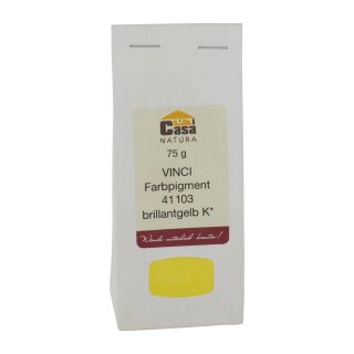 Casa Natura Vinci Farbpigment 41103 brillantgelb 75 g