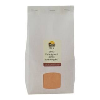 Casa Natura Vinci Farbpigment 42104 echtorange 750 g