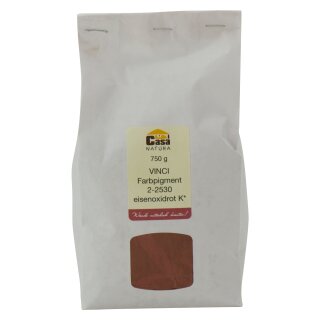 Casa Natura Vinci Farbpigment 43704 eisenoxidrot 750 g