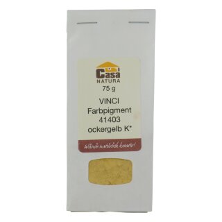 Casa Natura Vinci Farbpigment 41403 ockergelb K 75 g