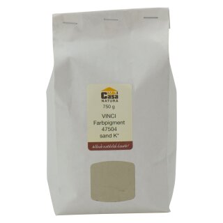 Casa Natura Vinci Farbpigment 47504 sand K 750 g