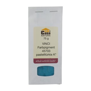 Casa Natura Vinci Farbpigment 45703 pastelltürkis K 75 g