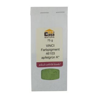 Casa Natura Vinci Farbpigment 46103 apfelgrün K 75 g