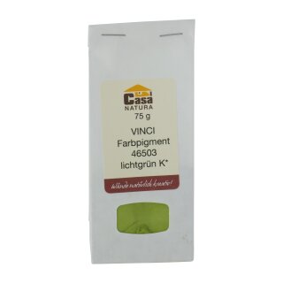 Casa Natura Vinci Farbpigment 46503 lichtgrün K 75 g