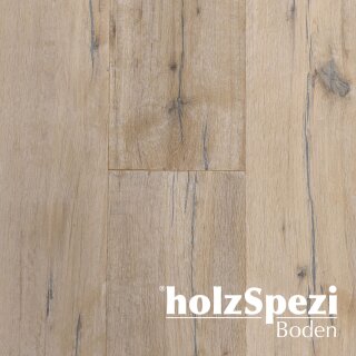 holzspezi Fertigparkett Eiche Elbe Landhausdiele rustikal geräuchert weiß geölt 2,88 qm