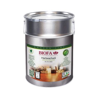 Biofa Hartwachsöl seidenglänzend 2055 - 10 Liter