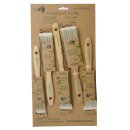 EcoEzee Recycling Maler-Flachpinsel-Set 5-teilig