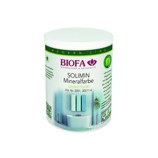Biofa Silikatfarbe Solimin weiss 3051 - 1 Liter