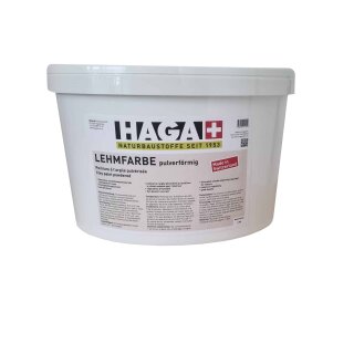 Haga Lehmfarbe Pulver 418 farbig - 5 kg