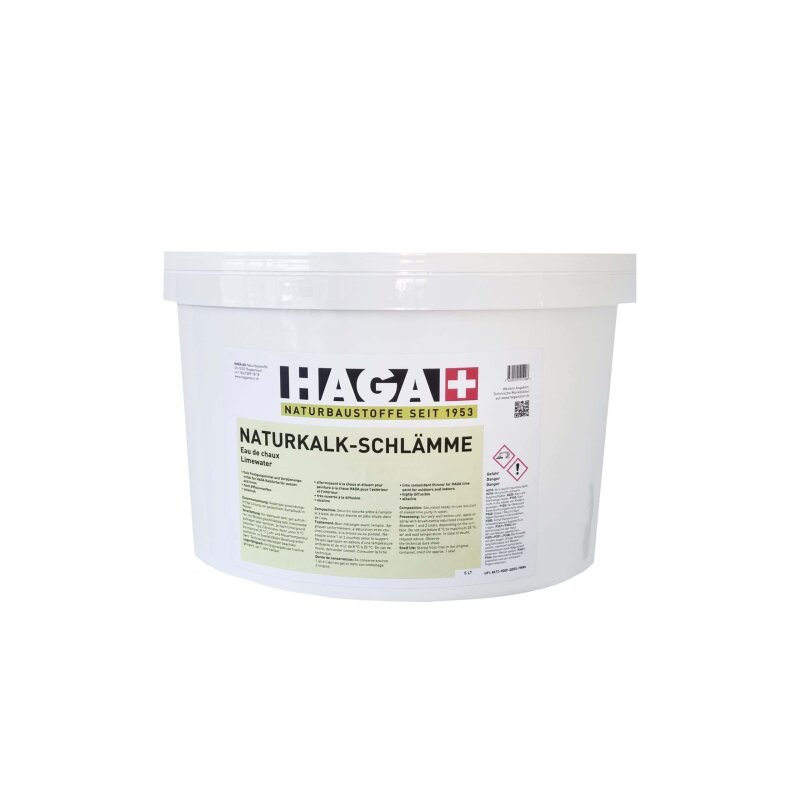 Haga Naturkalk-Schlämme 559 Denkmalpflege 10kg titanfrei