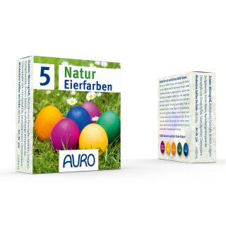 Auro Natur Eierfarben Ostereierfarben