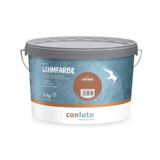 Conluto Lehmfarbe CL 121 Kastanie 5 kg