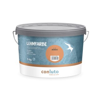 Conluto Lehmfarbe CL 125 Arancio 5 kg