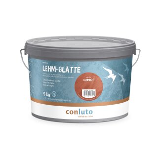 Conluto Lehm-Glätte CG120 Lehmrot 5 kg