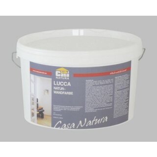 Casa Natura Lucca Naturharz Wandfarbe Naturwandfarbe flüssig farbig 5 Liter