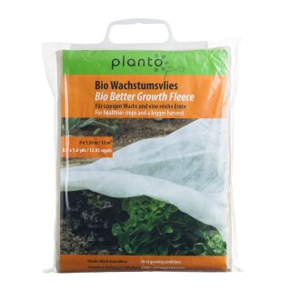 Planto Pro Bio Wachtumsvlies 8m x 1,5m / 12m²