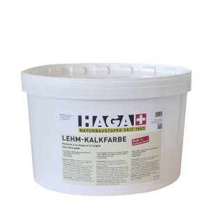 Haga Lehm-Kalkfarbe 417 farbig - 4 Liter / 5 Kg