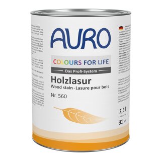 Auro Colours for Life 560 Holzlasur bunt 0,75 ltr